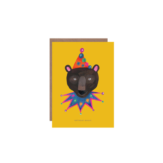 Magical Bear greetings card