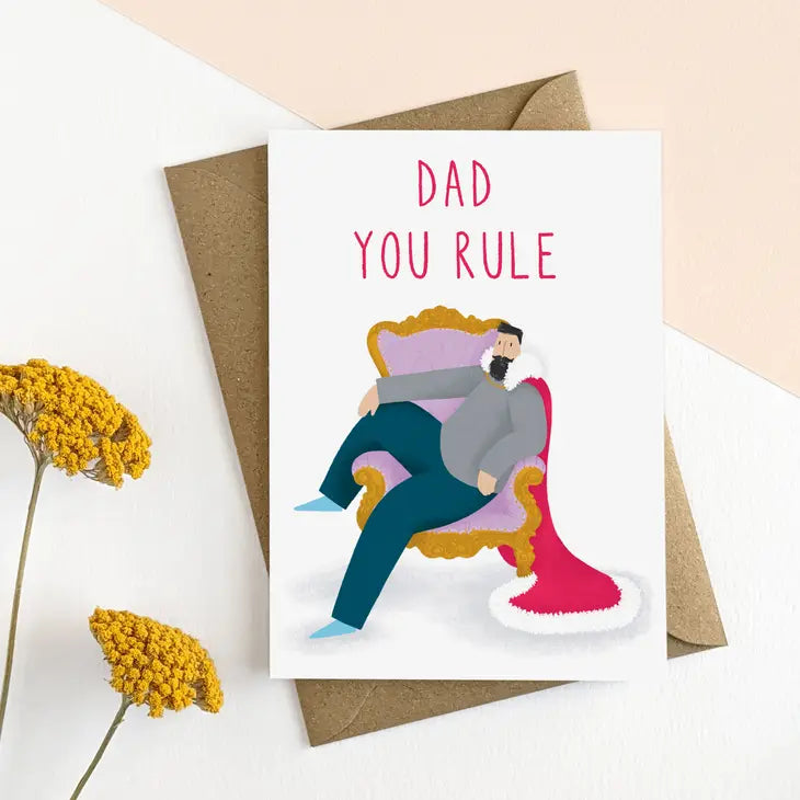 Fathers Day King Card