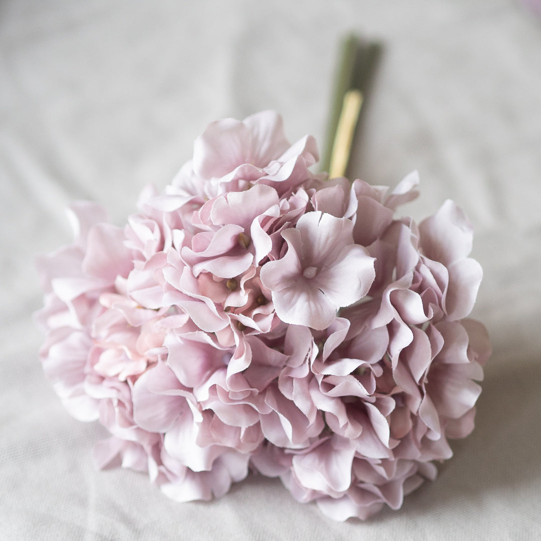 Hydrangea in Mallow (Single Stem)