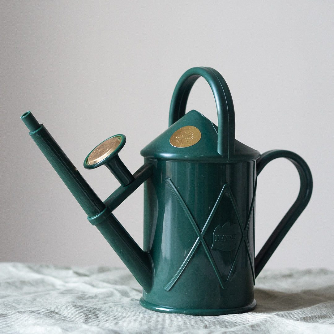 Indoor Watering Can (2 pint) - Durable Green Plastic