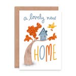 Lovely New Home Single Greeting Card