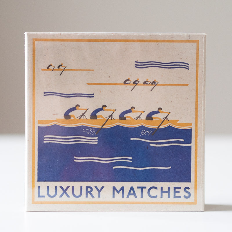 Luxury Square Matchbox - Rowers