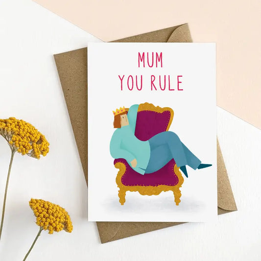 Mothers Day Queen Card