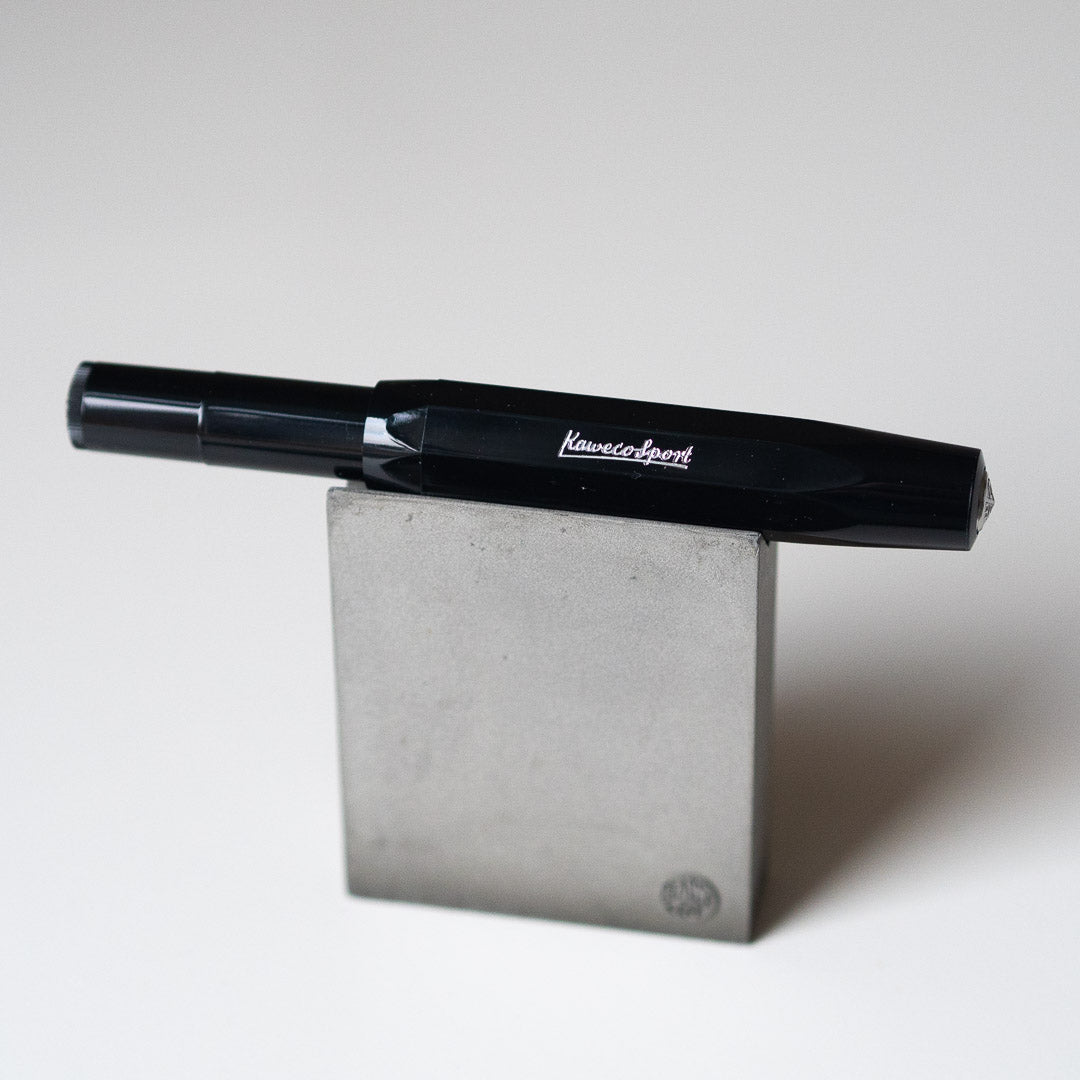 KAWECO SKYLINE SPORT FOUNTAIN PEN - BLACK