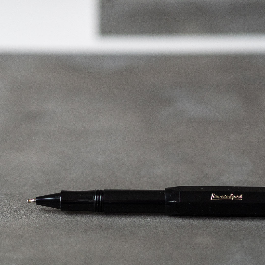 KAWECO SKYLINE SPORT ROLLERBALL PEN - BLACK