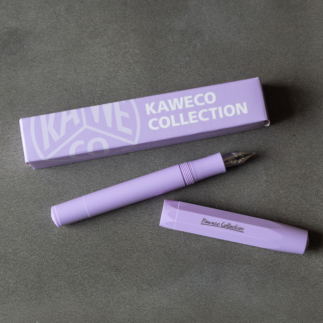 KAWECO COLLECTION FOUNTAIN PEN - LIGHT LAVENDER