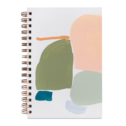 Notebook with Hand Painted Playa Cover