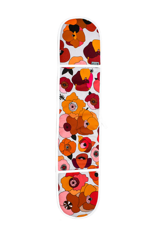 Red Poppy Oven Gloves