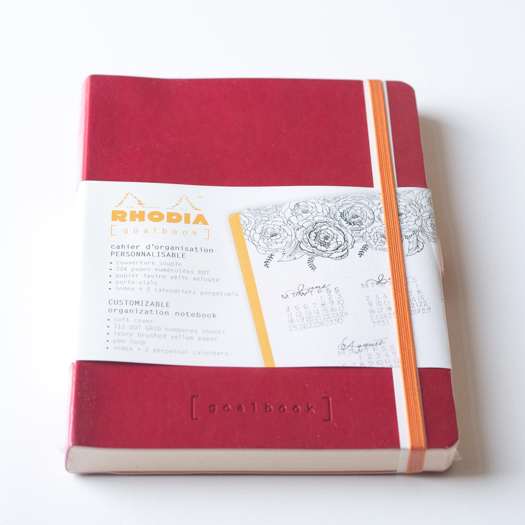 RHODIA Goalbook Carnet A5 118575C Hardcover vert anis 240 f