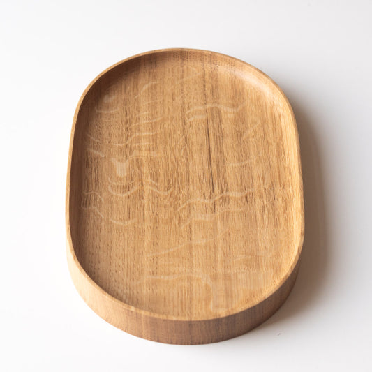 Handmade Oval Oak tray