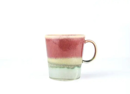Glazed Porcelain Colour Contrast Mug PT003