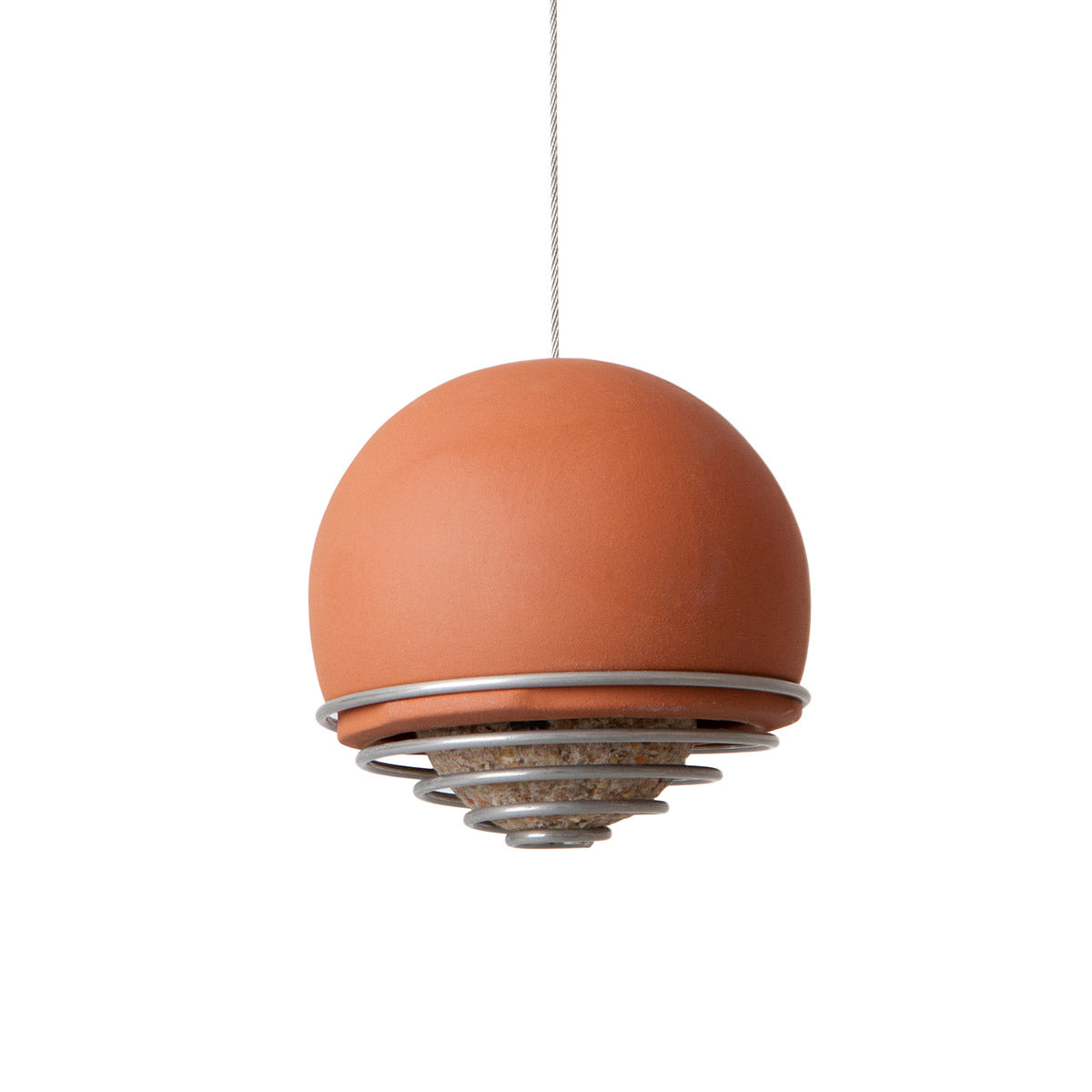 Birdball Fatball Bird Feeder - Terracotta